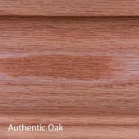 Authentic Oak finish sample