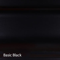 Basic Black finish sample
