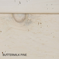 Buttermilk Pine finish sample
