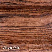 Classic Oak finish sample