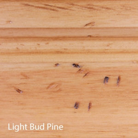 Light Bud Pine finish sample
