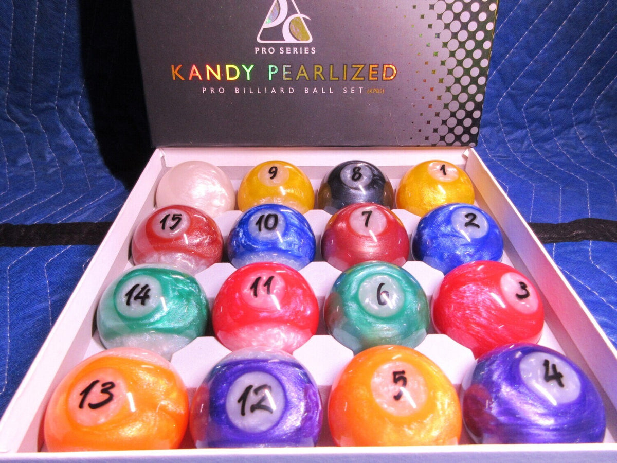 Kandy Pearlized Pool Table Ball Set - photo 3