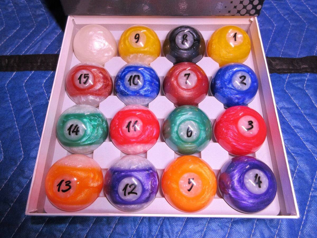 Kandy Pearlized Pool Table Ball Set - photo 4