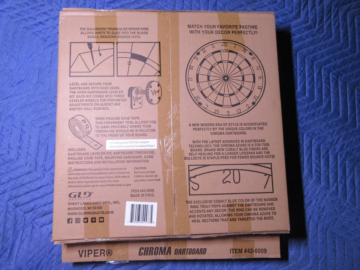 Viper Chroma Sisal Tournament Dart Board - photo 16