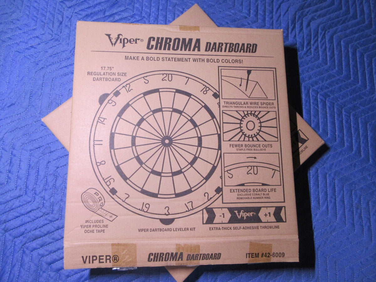 Viper Chroma Sisal Tournament Dart Board - photo 15