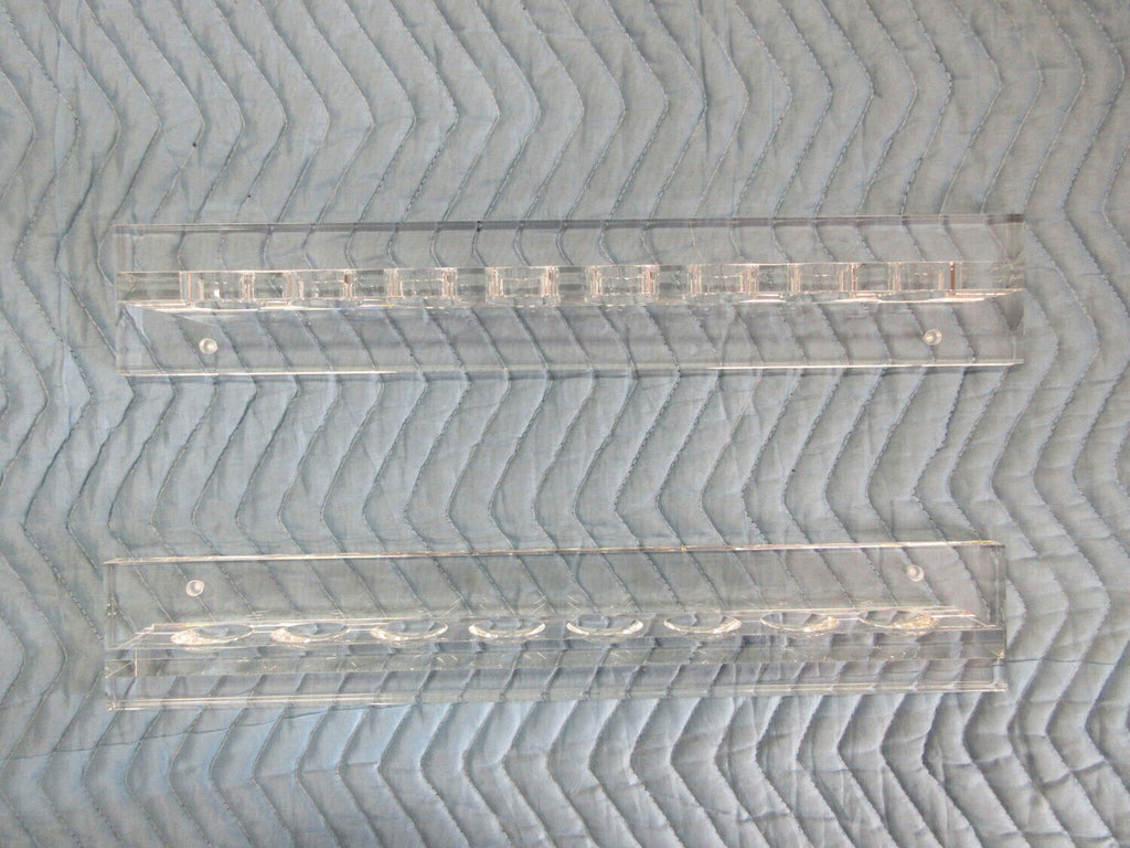 Invisible Floating 2-Piece Cue Wall Rack - photo 2