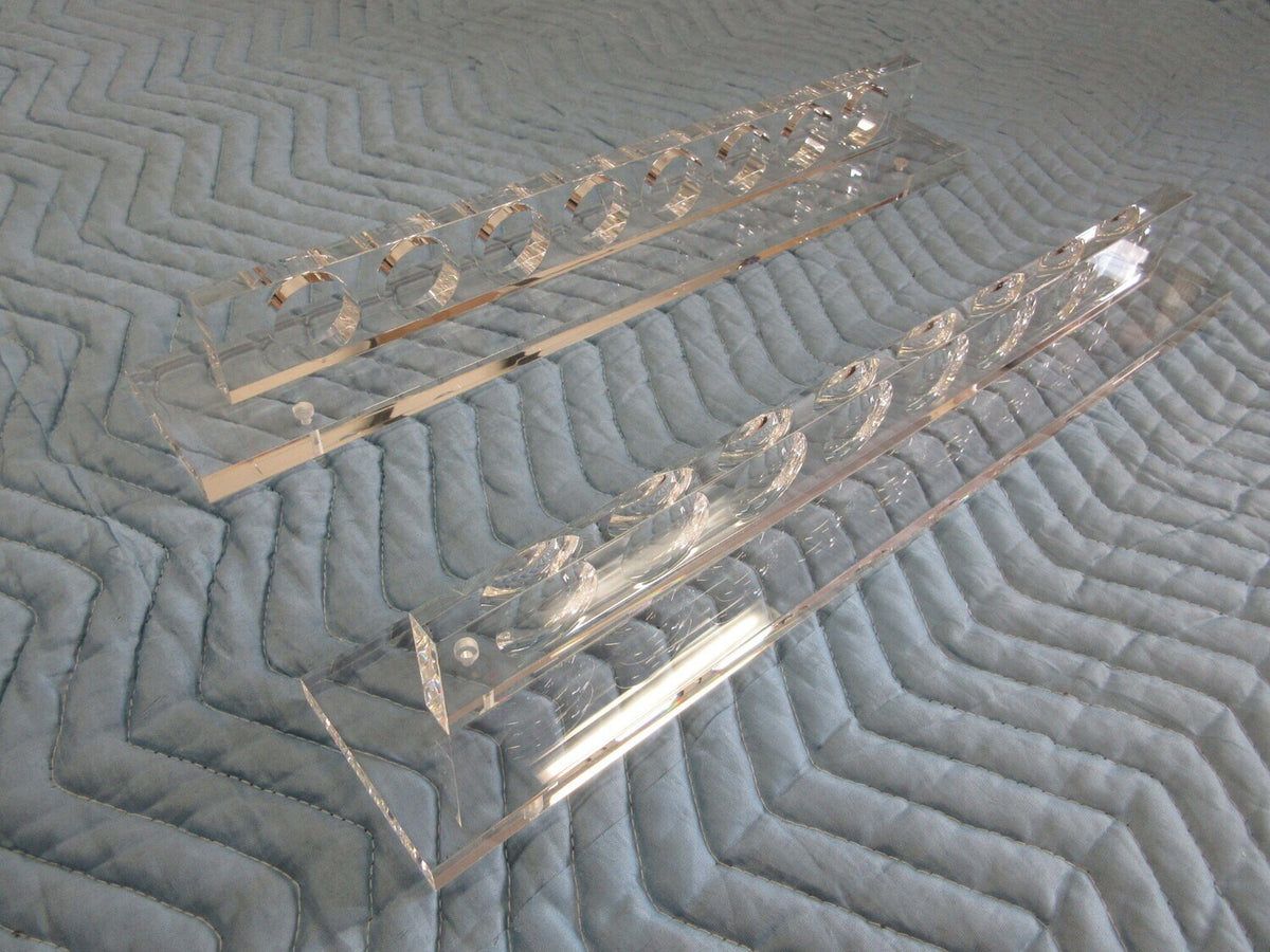 Invisible Floating 2-Piece Cue Wall Rack - photo 1