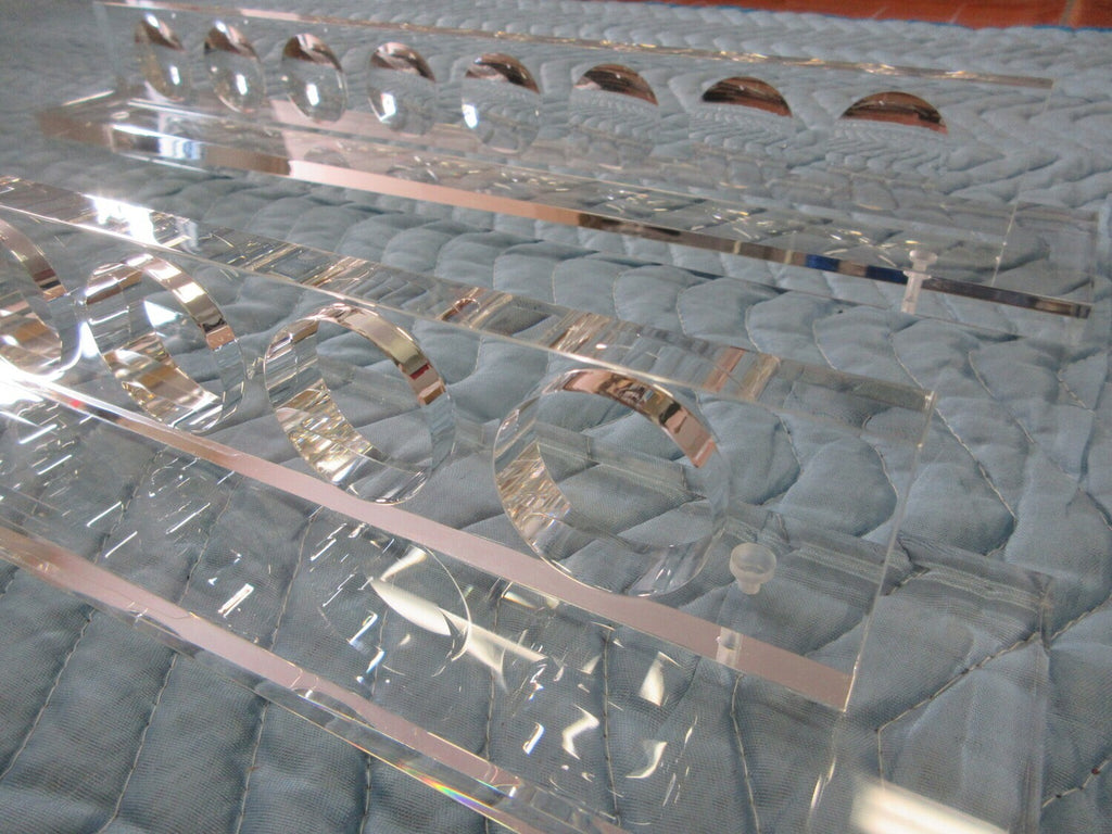 Invisible Floating 2-Piece Cue Wall Rack - photo 3