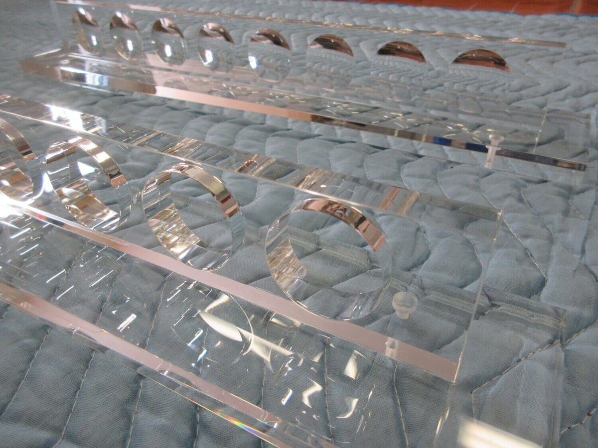 Invisible Floating 2-Piece Cue Wall Rack - photo 3