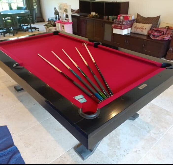 Axton 8' Gunmetal Grey Pool Table - photo 8