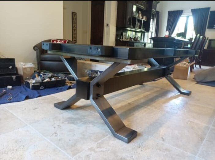Axton 8' Gunmetal Grey Pool Table - photo 5