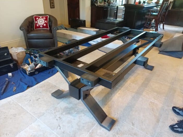 Axton 8' Gunmetal Grey Pool Table - photo 6