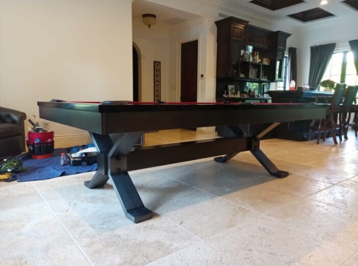 Axton 8' Gunmetal Grey Pool Table - photo 10