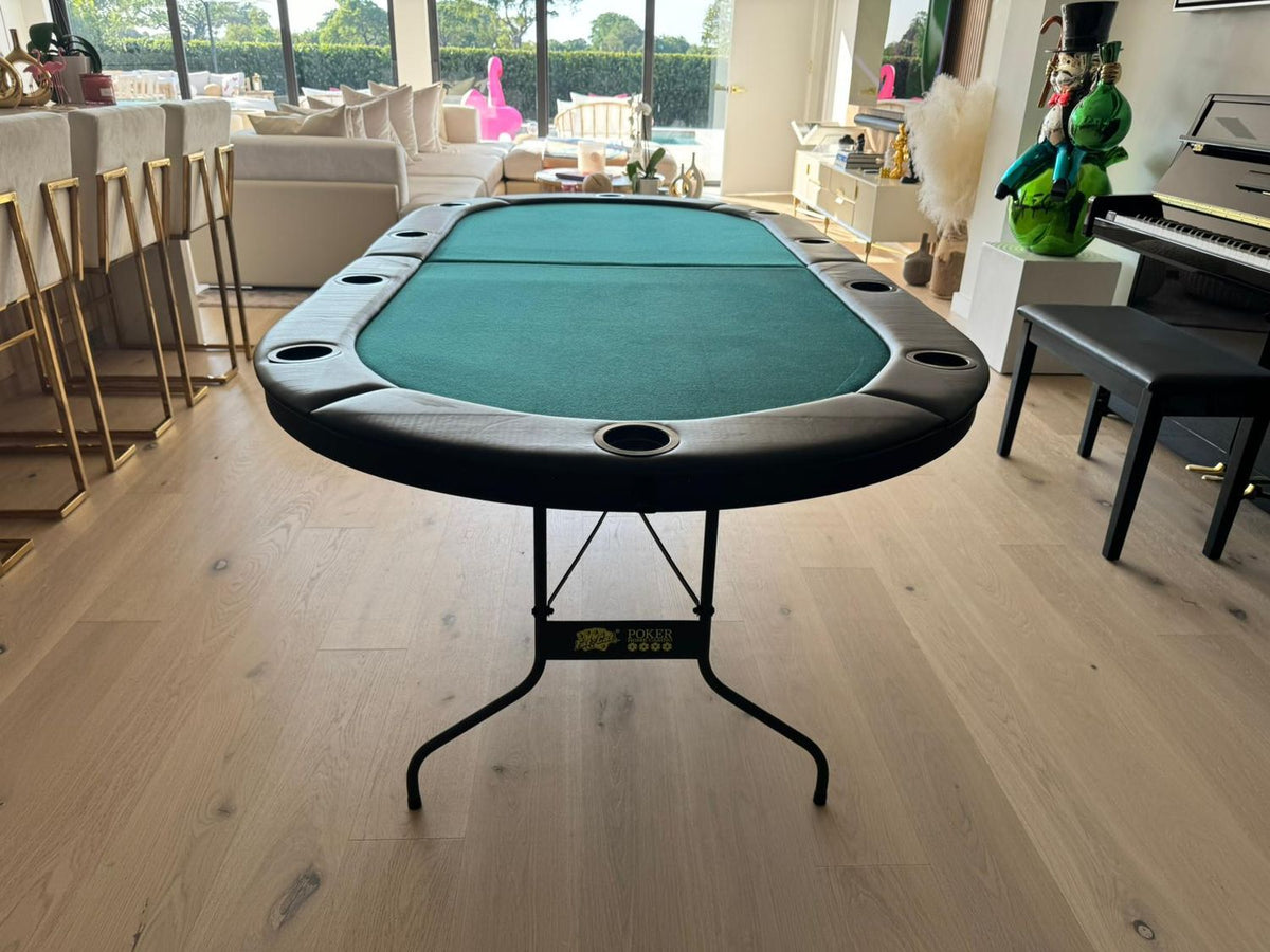 Fat Cat Folding Texas Holdem Poker Table - photo 3