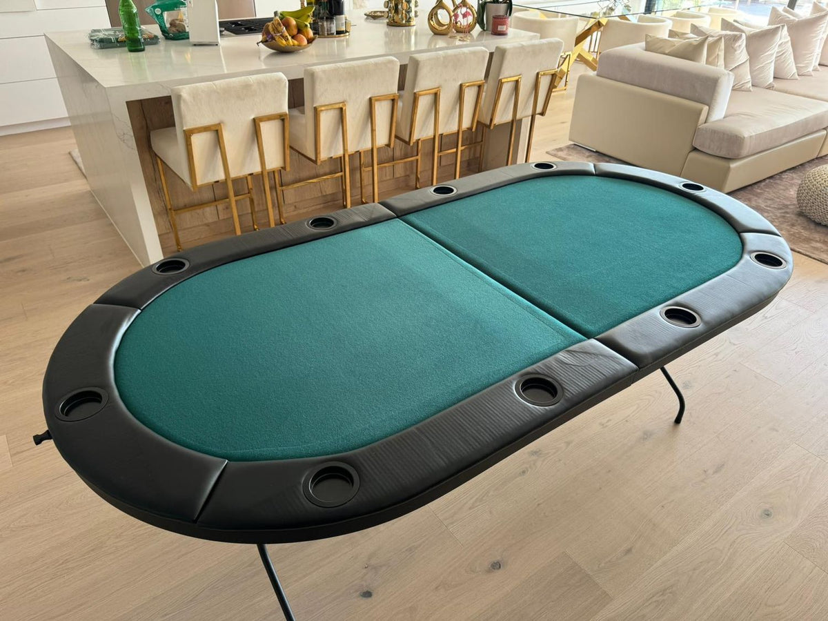 Fat Cat Folding Texas Holdem Poker Table - photo 2