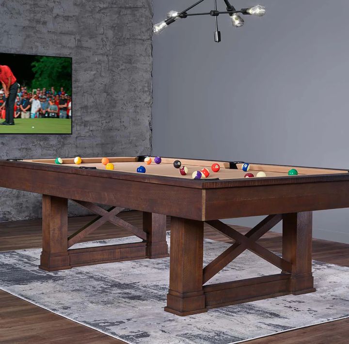 Farmhouse Cappuccino Pool Table - photo 2