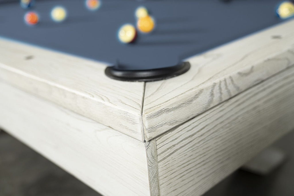 CrissyCross 8' Slate Pool Table Whitewash - photo 10