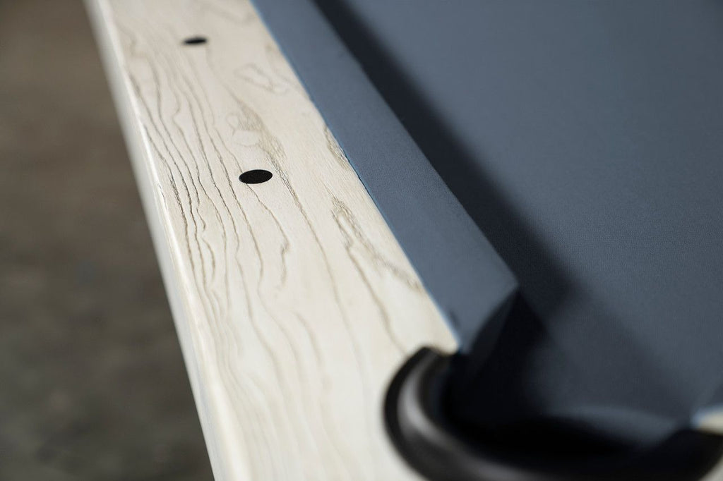 CrissyCross 8' Slate Pool Table Whitewash - photo 5