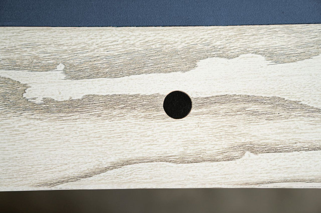 CrissyCross 8' Slate Pool Table Whitewash - photo 9