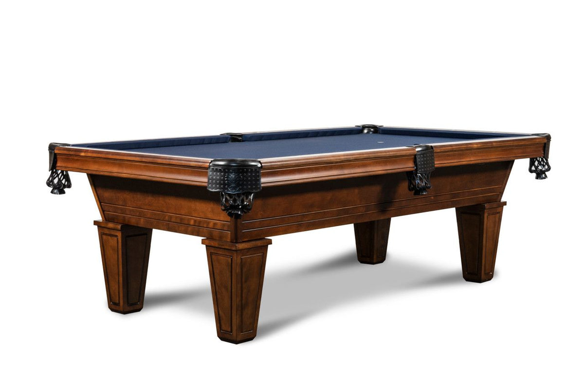 Miller 8' Slate Pool Table w/ Premium Billiard Accessories - photo 1