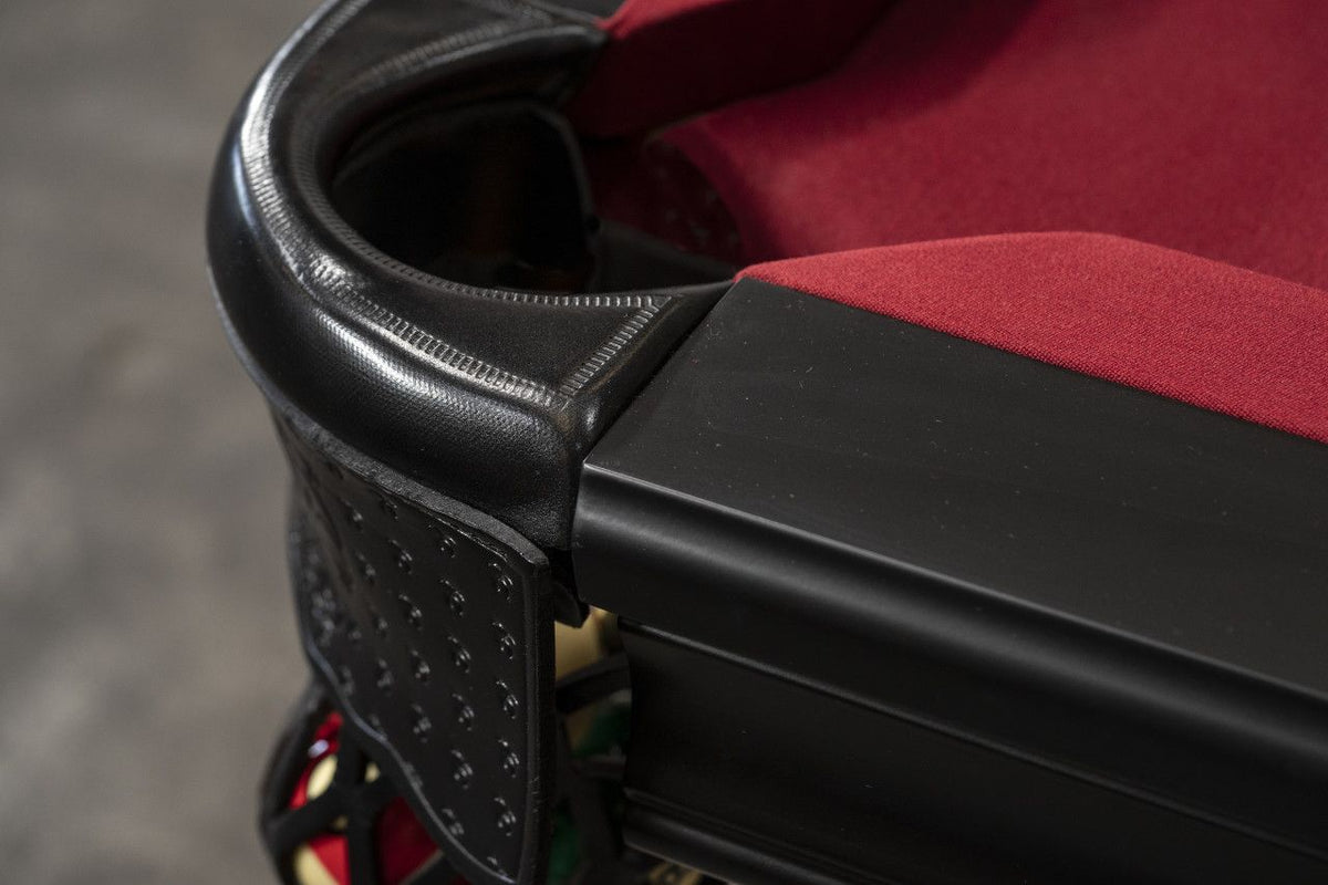 Milly 8' Slate Pool Table w/ Premium Billiard Accessories - photo 8