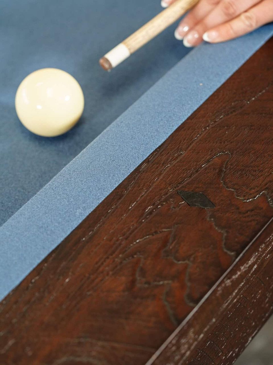 Portland Slate Pool Table in Rustic Brown - photo 10
