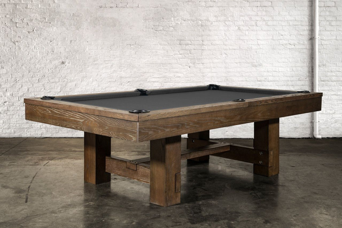 Rocky Slate Pool Table in Brown Wash w/ Premium Billiard Accessories - photo 5