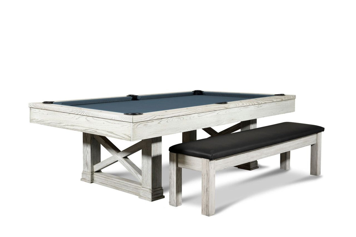 Nora Slate Pool Table in Whitewash - photo 5