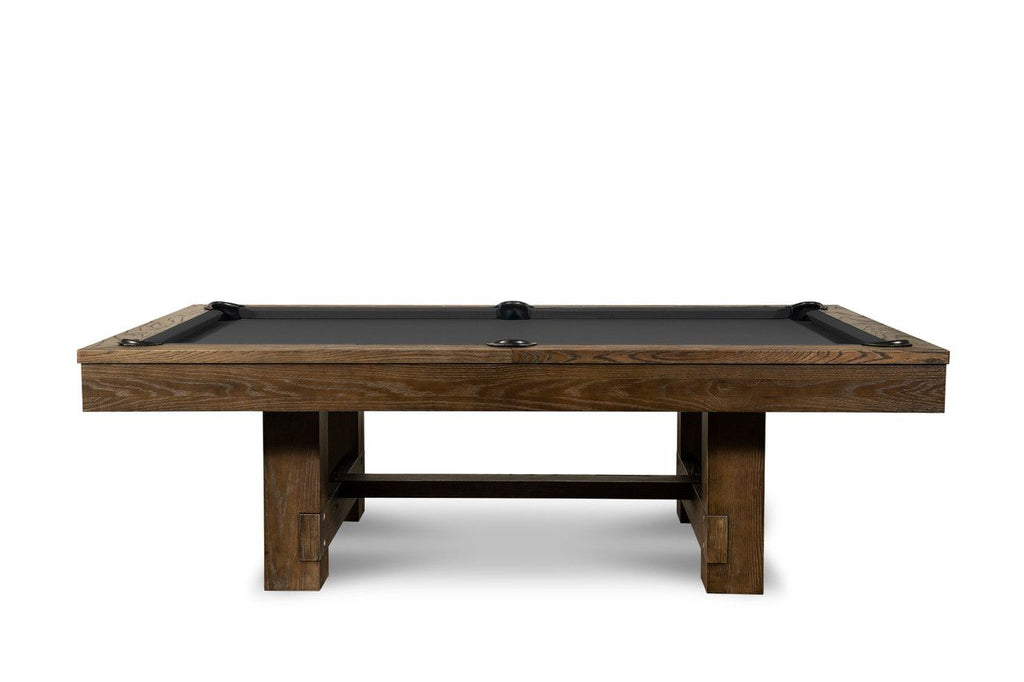 Rocky Slate Pool Table in Brown Wash w/ Premium Billiard Accessories - photo 3