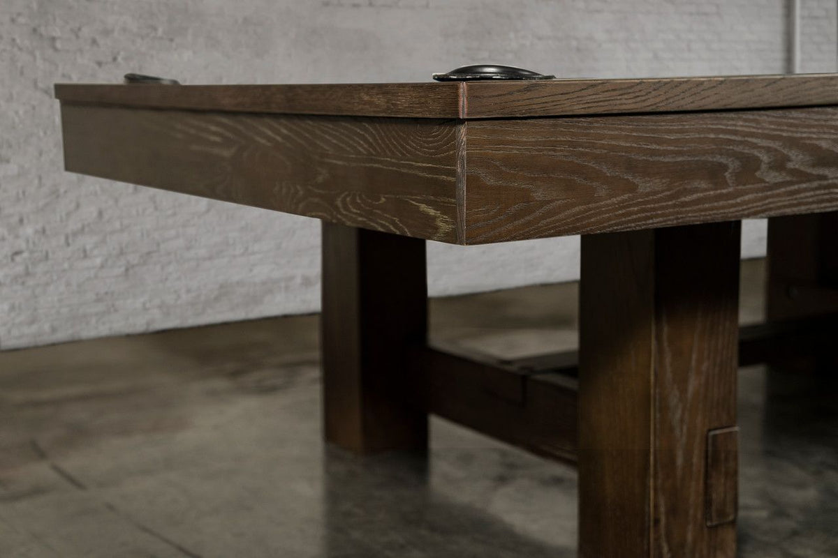 Rocky Slate Pool Table in Brown Wash w/ Premium Billiard Accessories - photo 7