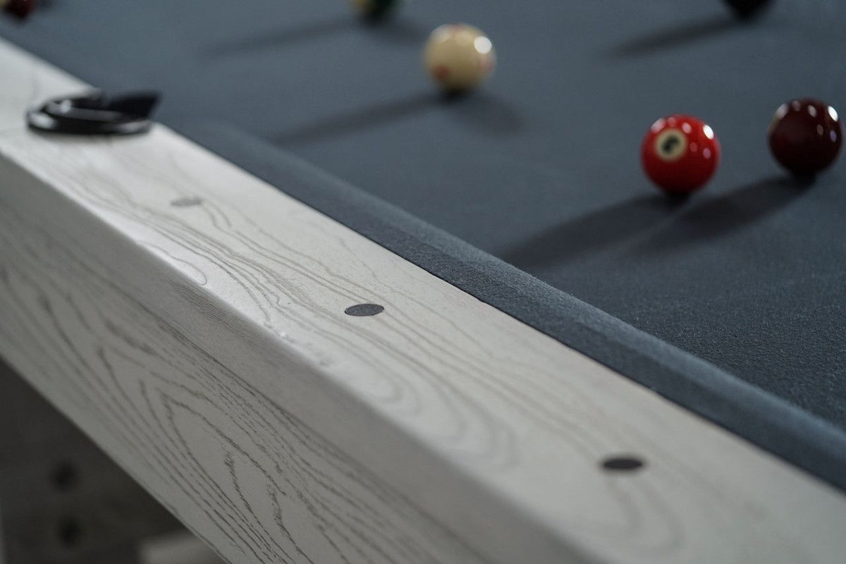 Rocky Slate Pool Table in White Wash - photo 7