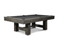 Rocky Slate Pool Table in Charcoal w/ Premium Billiard Accessories - photo 1