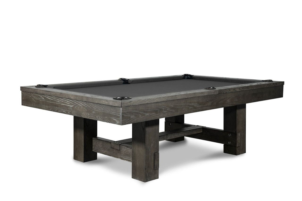 Rocky Slate Pool Table in Charcoal w/ Premium Billiard Accessories - photo 1