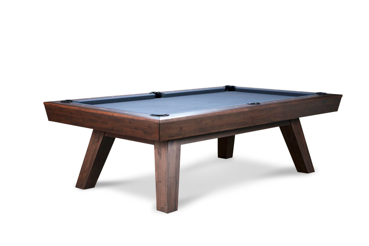 George Slate Pool Table in Antique Coffee - photo 1