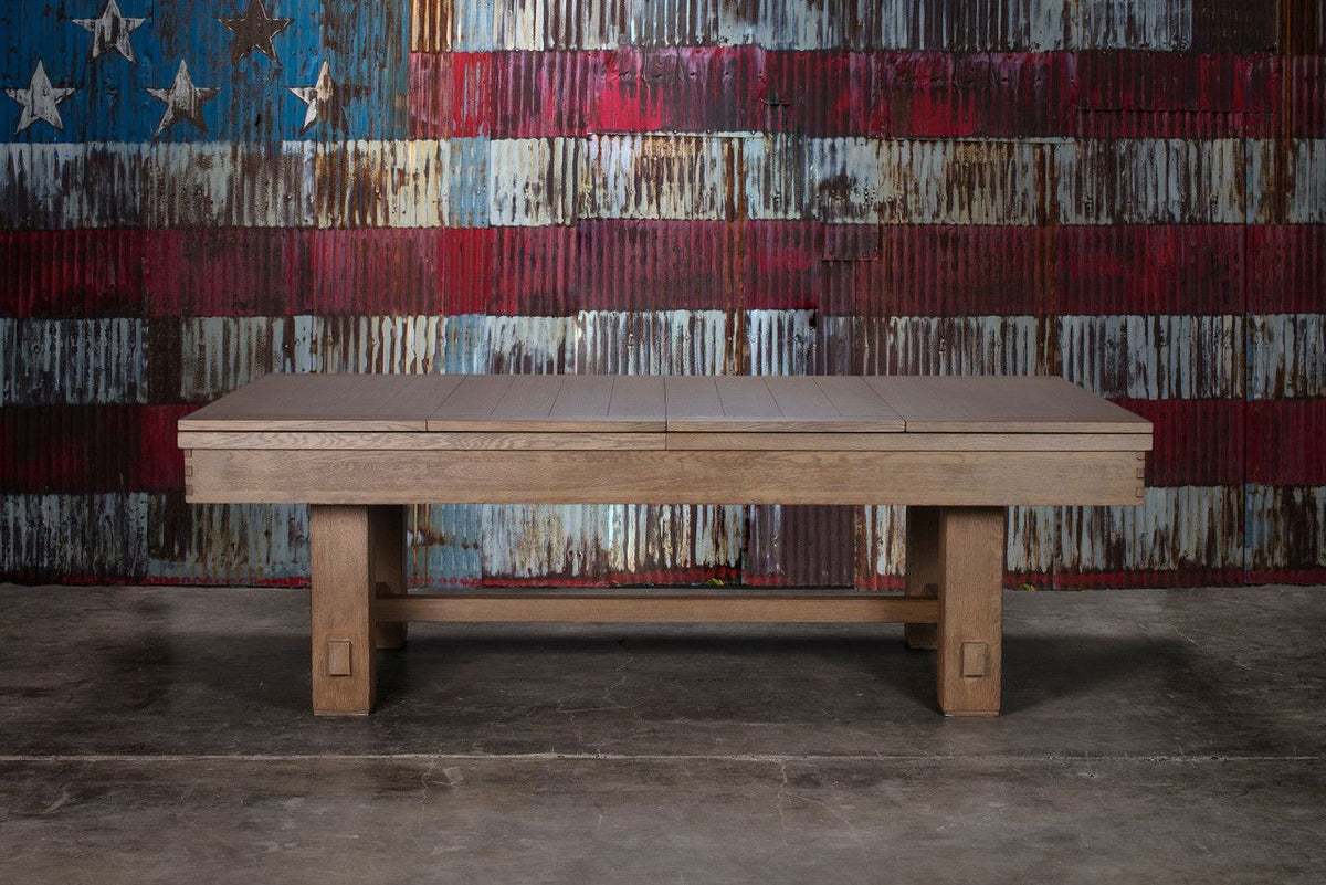 Hank Slate Pool Table in Rustic Brown - photo 5