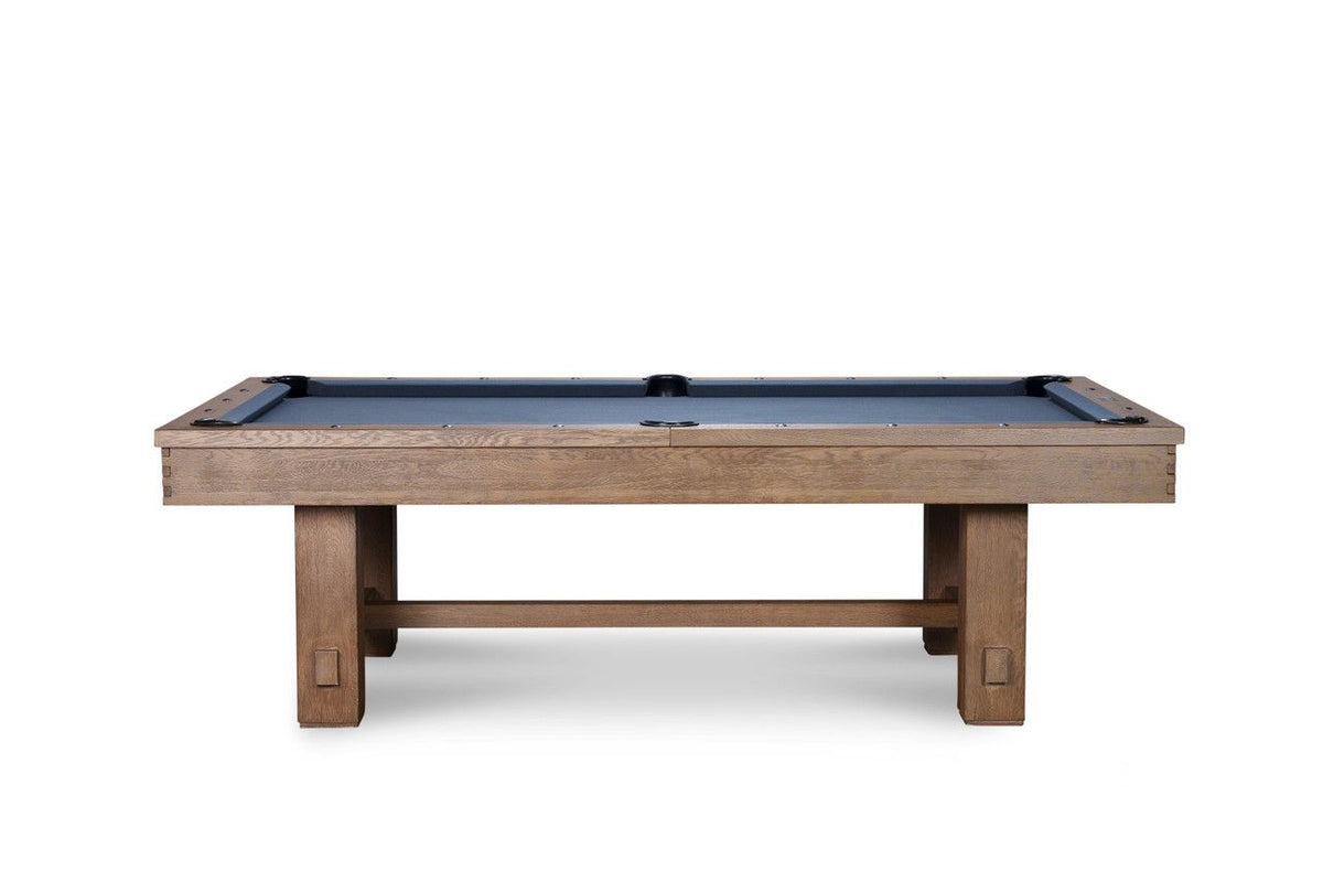 Hank Slate Pool Table in Rustic Brown - photo 2