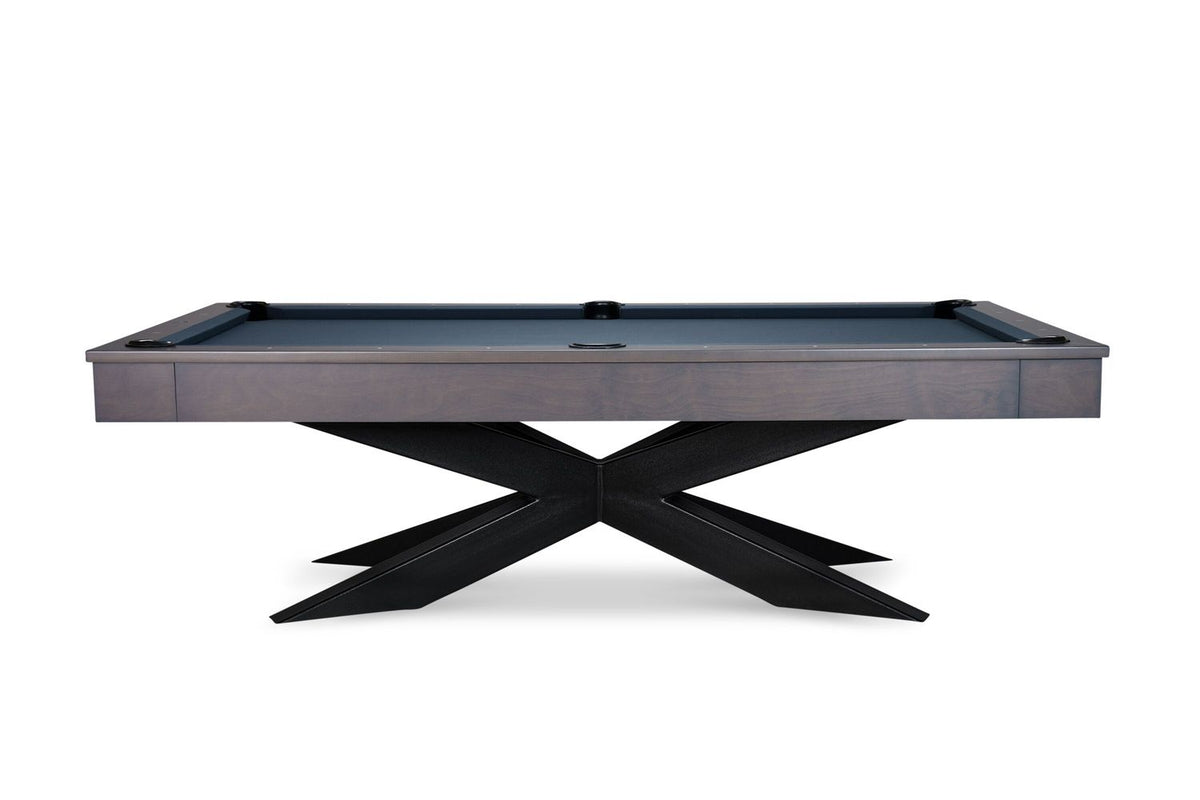 Jett Steel Slate Pool Table Smoke Finish - photo 2