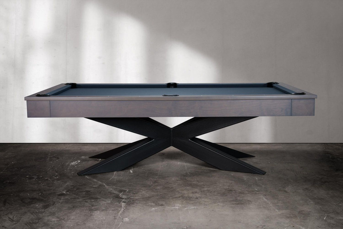 Jett Steel Slate Pool Table Smoke Finish - photo 3
