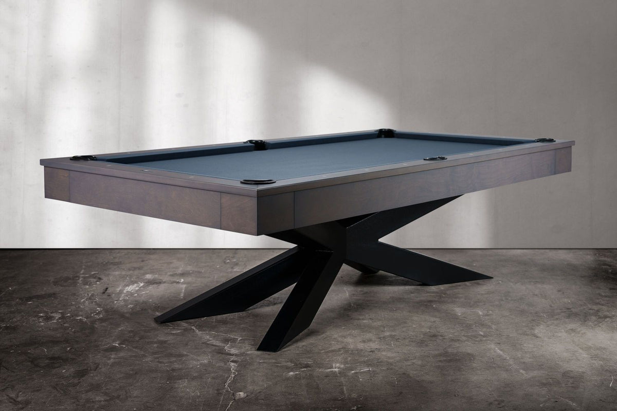 Jett Steel Slate Pool Table Smoke Finish - photo 4