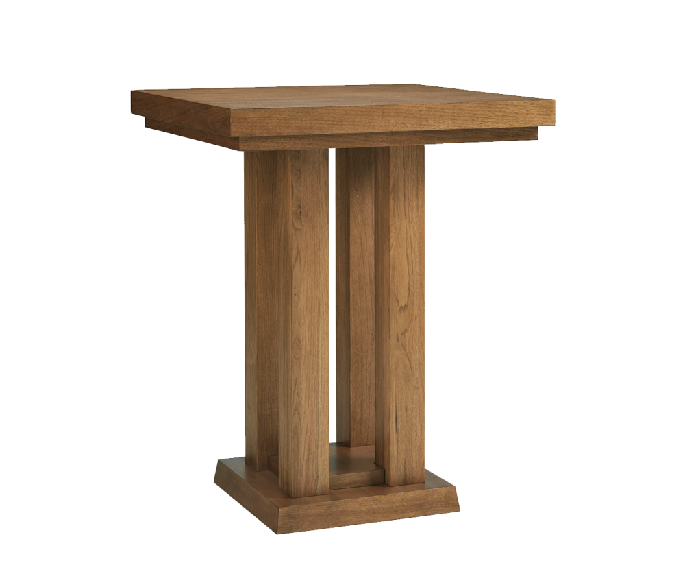 Alta Pub Table (Brushed Walnut) - photo 1