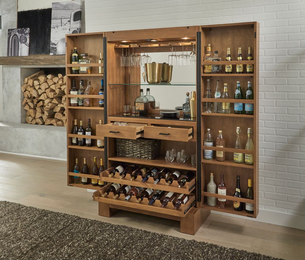Alta Wine & Spirit Cabinet (Brushed Walnut) - photo 5