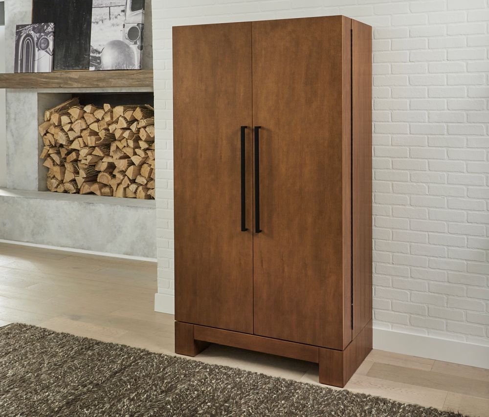 Alta Wine & Spirit Cabinet (Brushed Walnut) - photo 4
