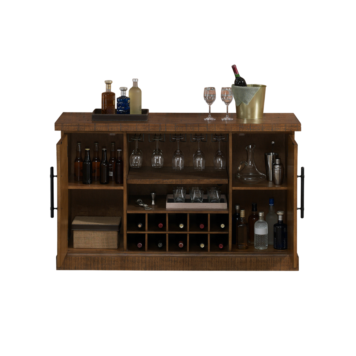 Gateway Wine Cabinet (Reclaimed Wood) - photo 2