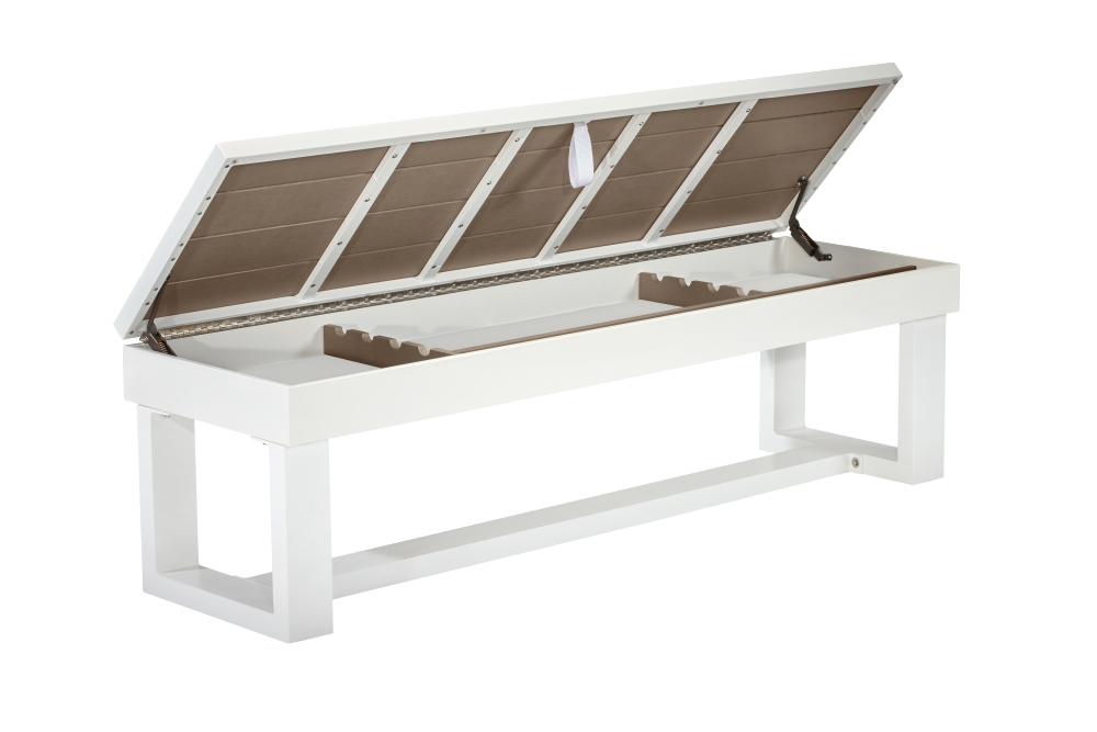Lanai Outdoor Bench (Pearl White) - photo 2