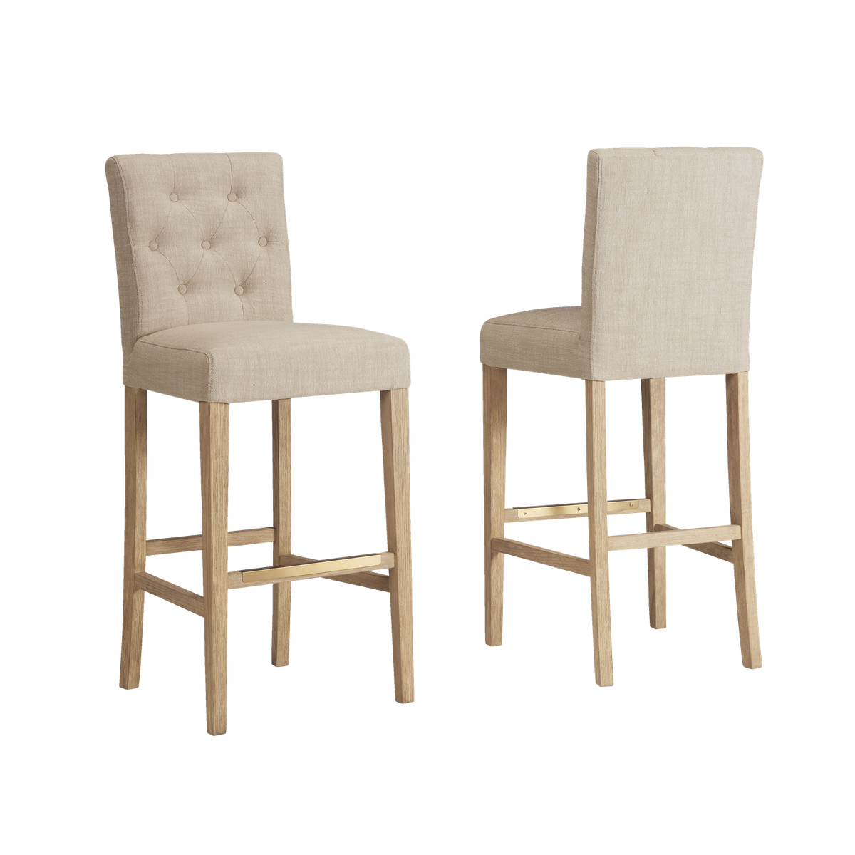 Port Royal Bar Height Stool (White Oak) - photo 3