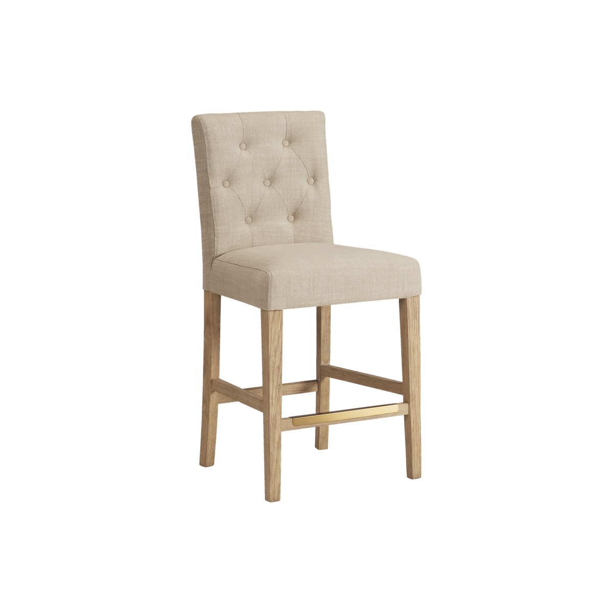 Port Royal Counter Height Stool (White Oak) - photo 1
