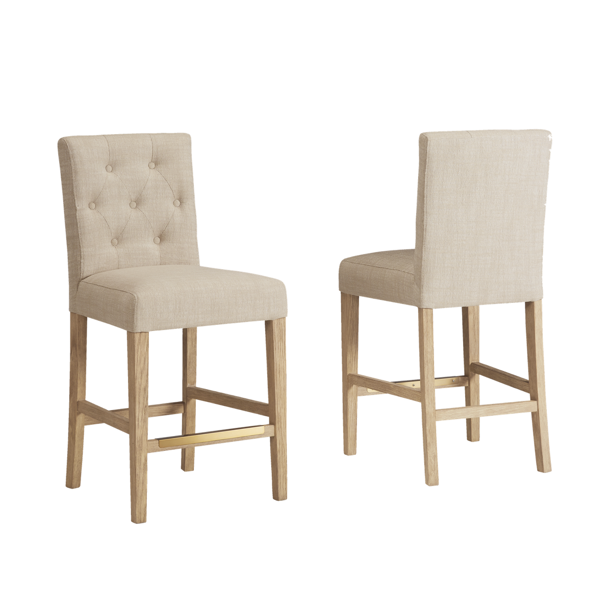 Port Royal Counter Height Stool (White Oak) - photo 3