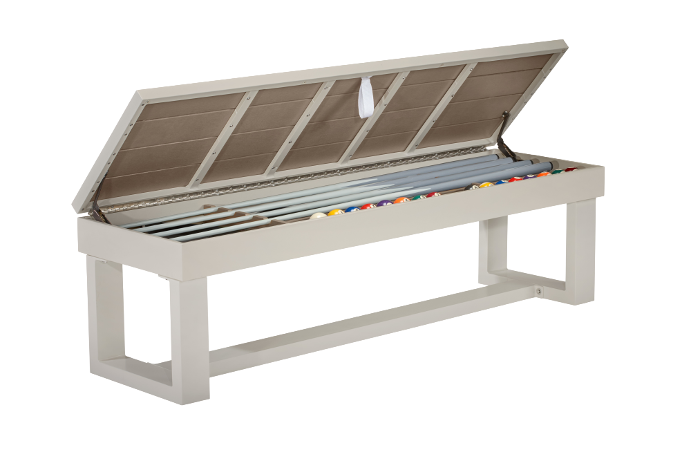 Lanai Outdoor Bench (Oyster Grey) - photo 3