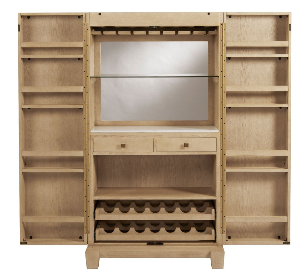 Port Royal Wine & Spirit Cabinet (White Oak) - photo 3