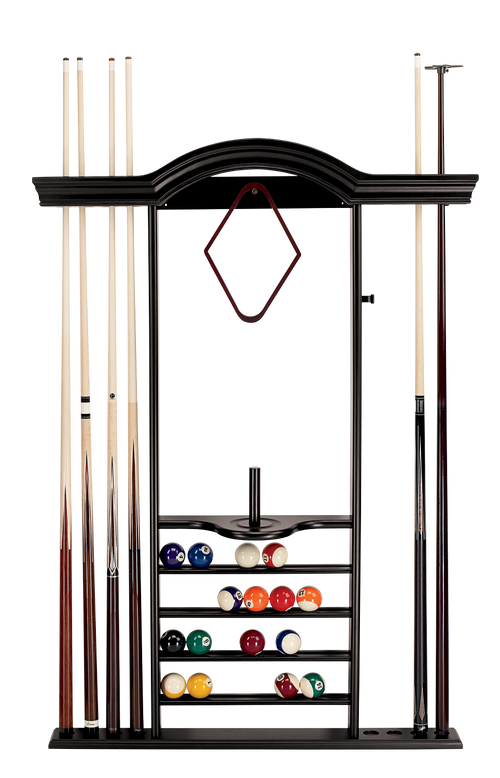 7-Cue Wall Rack (Black) - photo 1
